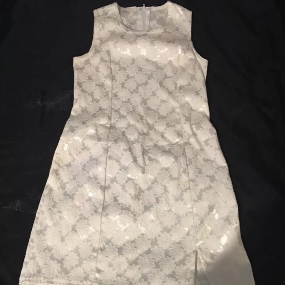 Girls white dress